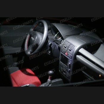 Kit LED Interni + LED Targa Per Audi A2 6000K Bianco Canbus