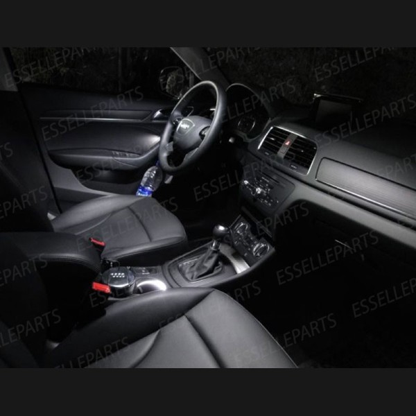 Kit LED Interni Completo 6000K Bianco Canbus Audi Q3 Restyling