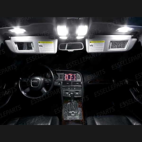 Kit LED Interni Completo 6000K Bianco Canbus per Audi Q7 Dal 2010