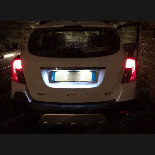 Luci targa 9 LED Canbus