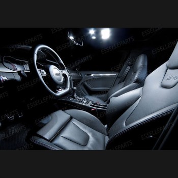 Kit led interni Basic Pack 6000K Luce Bianca Canbus per Audi A4 B8 Berlina