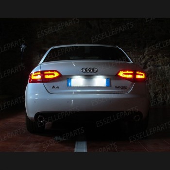 Kit led interni Completo + Luci Targa LED 6000K Luce Bianca Canbus per Audi A4 B8 Berlina