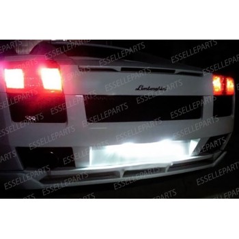 Luci Targa Led Canbus LAMBORGHINI GALLARDO 6000K Luce Bianca No Error