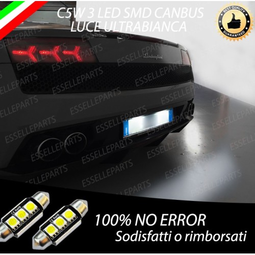 Luci Targa Led Canbus LAMBORGHINI GALLARDO RESTYLING 6000K