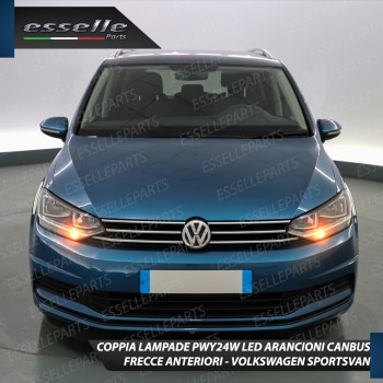 Frecce a LED Anteriori PWY24W per VW Sportsvan Dal 2017