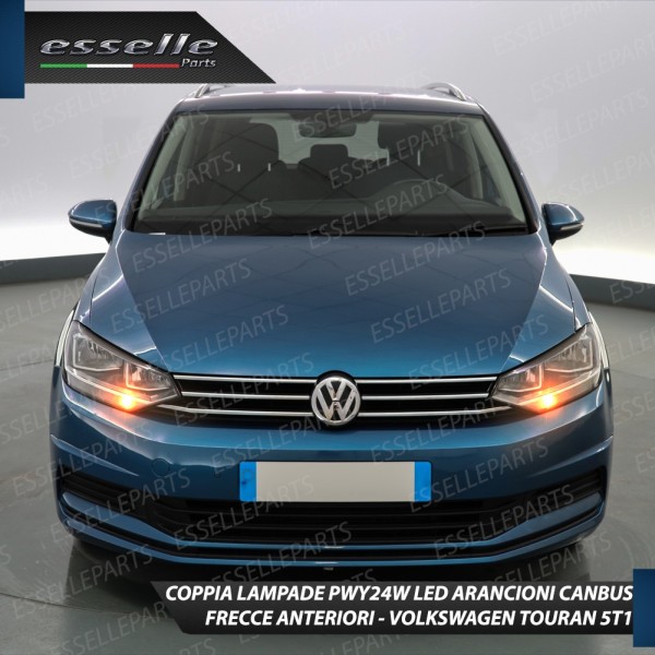 Lampada PWY24W Canbus ARANCIONE FRECCE Luce AMBRA VW TOURAN 5T1