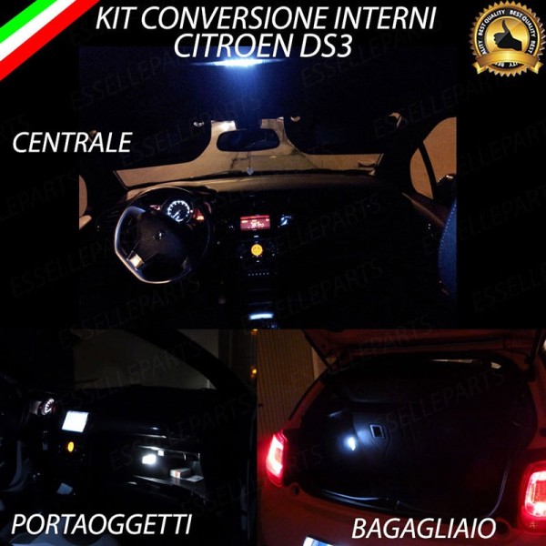 Led interni Completo per Citroen DS3
