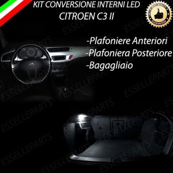 Led interni Medium Pack Per Citroen C3 MK2