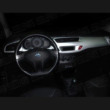 Led interni Completo Per Citroen C3 MK2