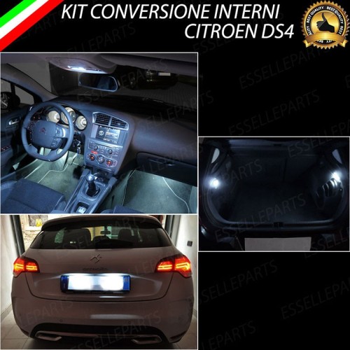 Led interni + Targa per Citroen DS4