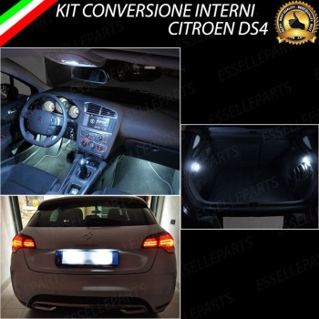 Led interni + Targa per Citroen DS4 Led interni + Targa per Citroen DS4