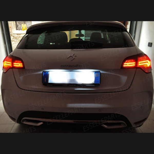 Led interni + Targa per Citroen DS4