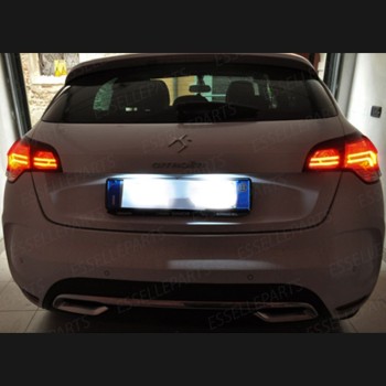 Led interni + Targa per Citroen DS4 Led interni + Targa per Citroen DS4