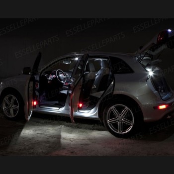 Kit LED Interni + LED Targa Per Audi Q5 6000K Bianco Canbus