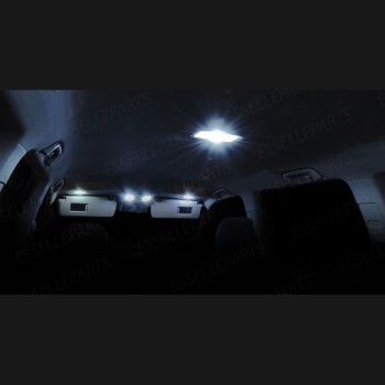 Kit LED interni Completo 6000K Canbus Fiat 500L senza tetto panoramico Kit LED interni Completo 6000K Canbus Fiat 500L senza tetto panoramico