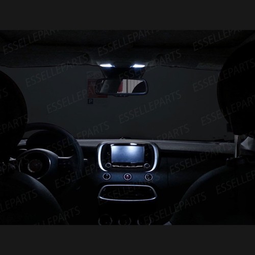 Kit LED interni Basic Pack 6000K Bianco Canbus Fiat 500L con Tetto Panoramico