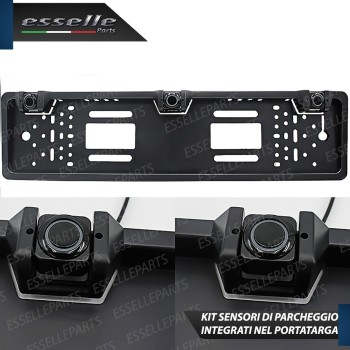 Kit Sensori di Parcheggio con portatarga per Opel Corsa E Kit Sensori di Parcheggio con portatarga per Opel Corsa E