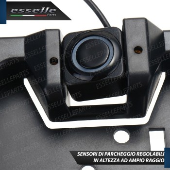 Kit Sensori di Parcheggio con portatarga per Opel Corsa E Kit Sensori di Parcheggio con portatarga per Opel Corsa E