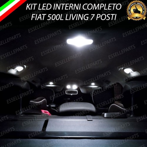 Kit LED interni Completo 6000K Bianco Canbus Fiat 500L Living