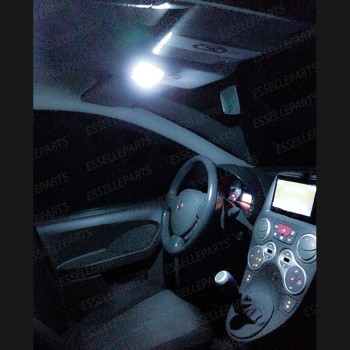 Kit LED interni Completo 6000K bianco Canbus Fiat Panda mk2 169 Cross