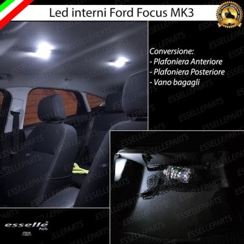 LED Interni Per Ford Focus MK3 6000K Bianco Canbus
