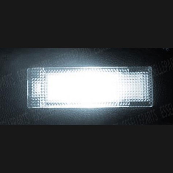 Kit LED Interni + Targa 6000K bianco ghiaccio Ford Fiesta MK6 RESTYLING 3 porte