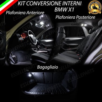 Kit Led interni basic Pack 6000K Bianco Canbus per Bmw X1 E84 Restyling Kit Led interni basic Pack 6000K Bianco Canbus per Bmw X1 E84 Restyling