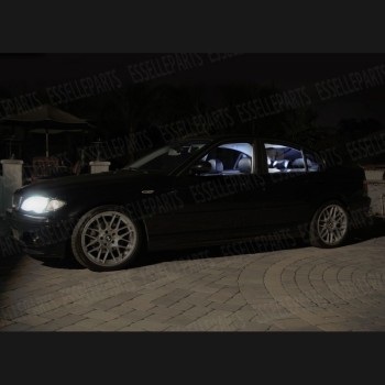 Kit LED Interni Per Bmw Serie 3 E46 6000K Luce Bianca Canbus