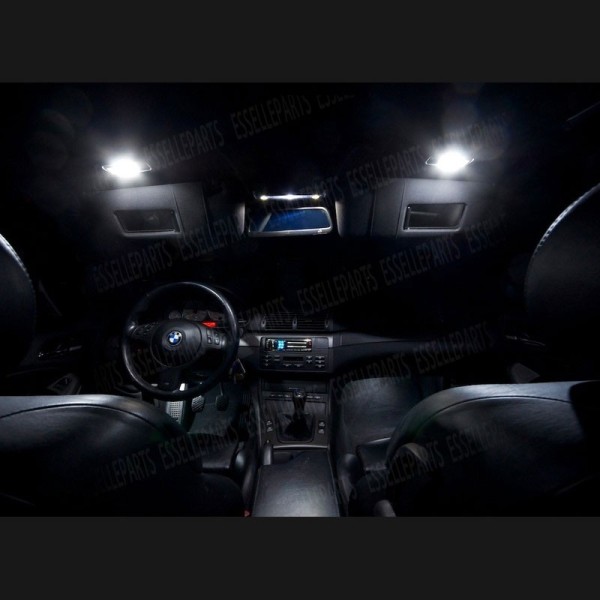 Kit LED Interni Per Bmw Serie 3 E46 6000K Luce Bianca Canbus