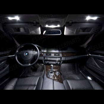 Kit LED interni Completo 6000K Bianco Canbus Bmw Serie 5 F10 Berlina