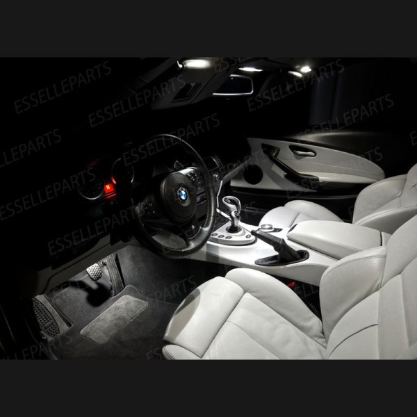 Kit LED interni Completo 6000K bianco Canbus per BMW Serie 6 E63 E64