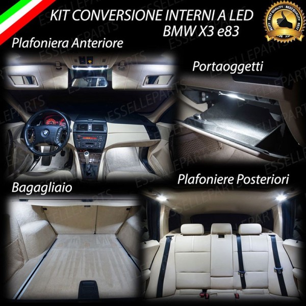 Led interni Medium Pack per BMW X3 E83