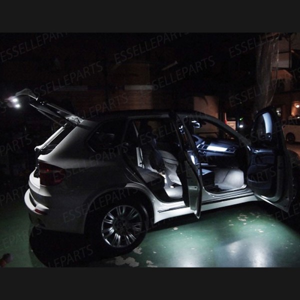 Kit LED Interni Per Bmw X6 E71 E72 6000K Luce Bianca Canbus