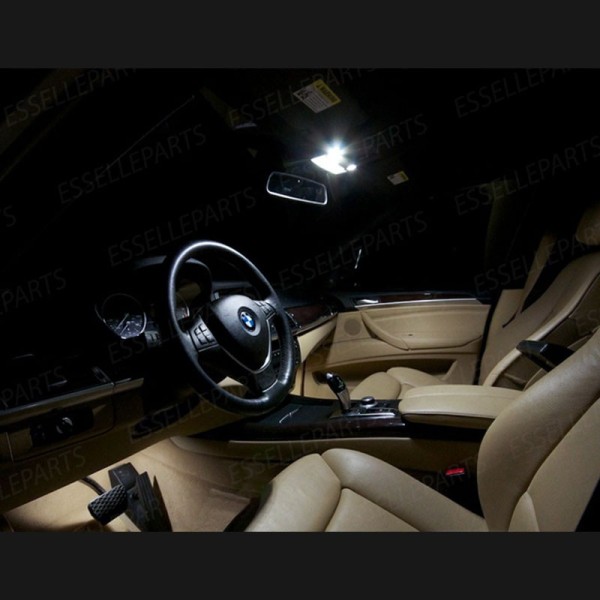 LED Interni Per Bmw X6 E71 E72 6000K Bianco Canbus