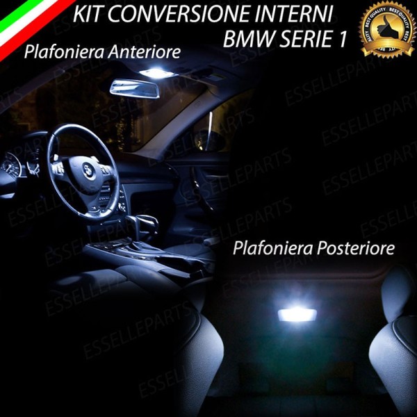 Kit LED Interni basic 6000K Bianco Canbus Pack Bmw Serie 1 E87 E88 E81 E82
