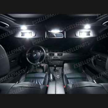 Kit LED Interni + Targa Per Bmw Serie 3 E92 E93 6000K Canbus