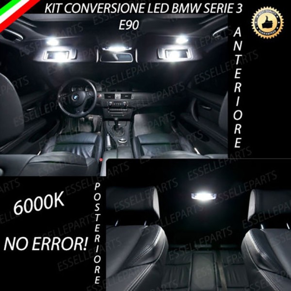 Kit LED interni Basic Pack 6000K Luce Bianca Canbus Bmw Serie 3 E90 Berlina