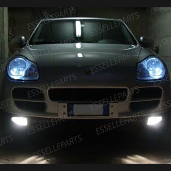 Coppia luci di posizione T10 W5W 10 LED canbus 6000K Porsche Cayenne Pre-Restyling