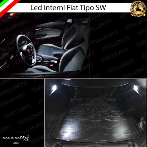 Kit LED interni Completo 6000K Bianco Canbus Fiat Tipo Station Wagon