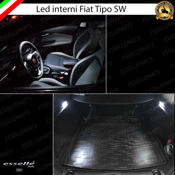 Kit LED interni Completo 6000K Bianco Canbus Fiat Tipo Station Wagon