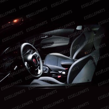 Kit LED interni + Luci targa LED 6000K Bianco Canbus Fiat Tipo Station Wagon