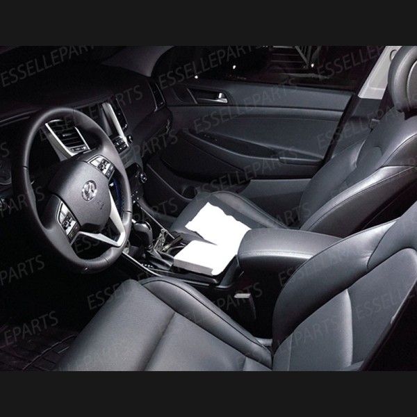 Kit Led interni + Targa 6000K Bianco Canbus per Hyundai Tucson MK3 Restyling