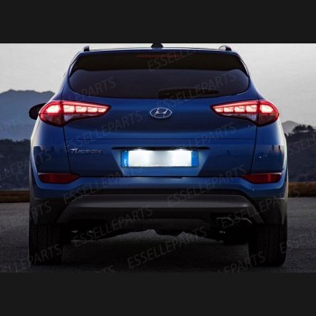 Kit Led interni + Targa 6000K Bianco Canbus per Hyundai Tucson MK3 Restyling Kit Led interni + Targa 6000K Bianco Canbus per Hyundai Tucson MK3 Restyling