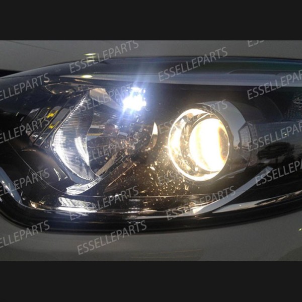 Coppia luci di posizione T10 W5W 10 LED canbus 6000K Bianco Renault Captur Restyling