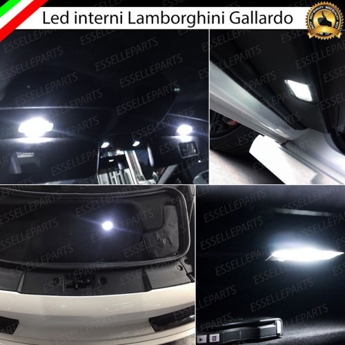 Kit Led interni Completo 6000K bianco ghiaccio Lamborghini Gallardo