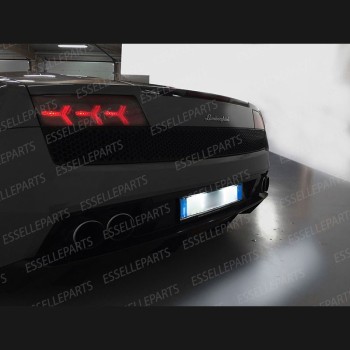 Kit Led interni Completo + Luci targa LED 6000K bianco Lamborghini Gallardo Spyder