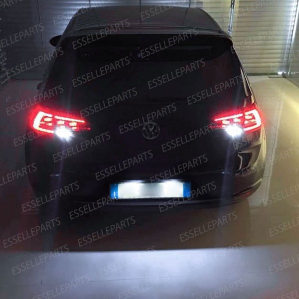 Placchette Luci Targa Led VW GOLF VII 6000K Bianco