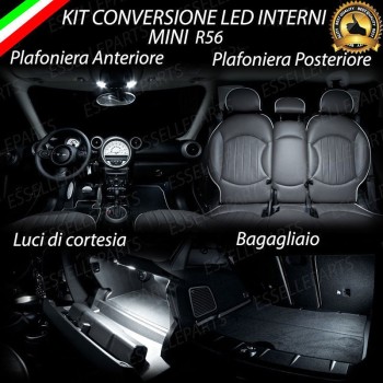 Led interni completo + Targa MINI R56 Led interni completo + Targa MINI R56