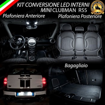 Led interni +Targa per MINI Clubman R55