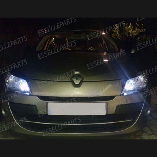 Coppia Lampade T10 W5W 10 LED Canbus 6000K bianco RENAULT MEGANE 3